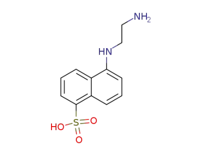 5-((2-aminoethyl)-amino)-naphtalene-1-sulfonic acid