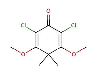 2,6-dichloro-3,5-dimethoxy-4,4-dimethyl-2,5-cyclohexadienone